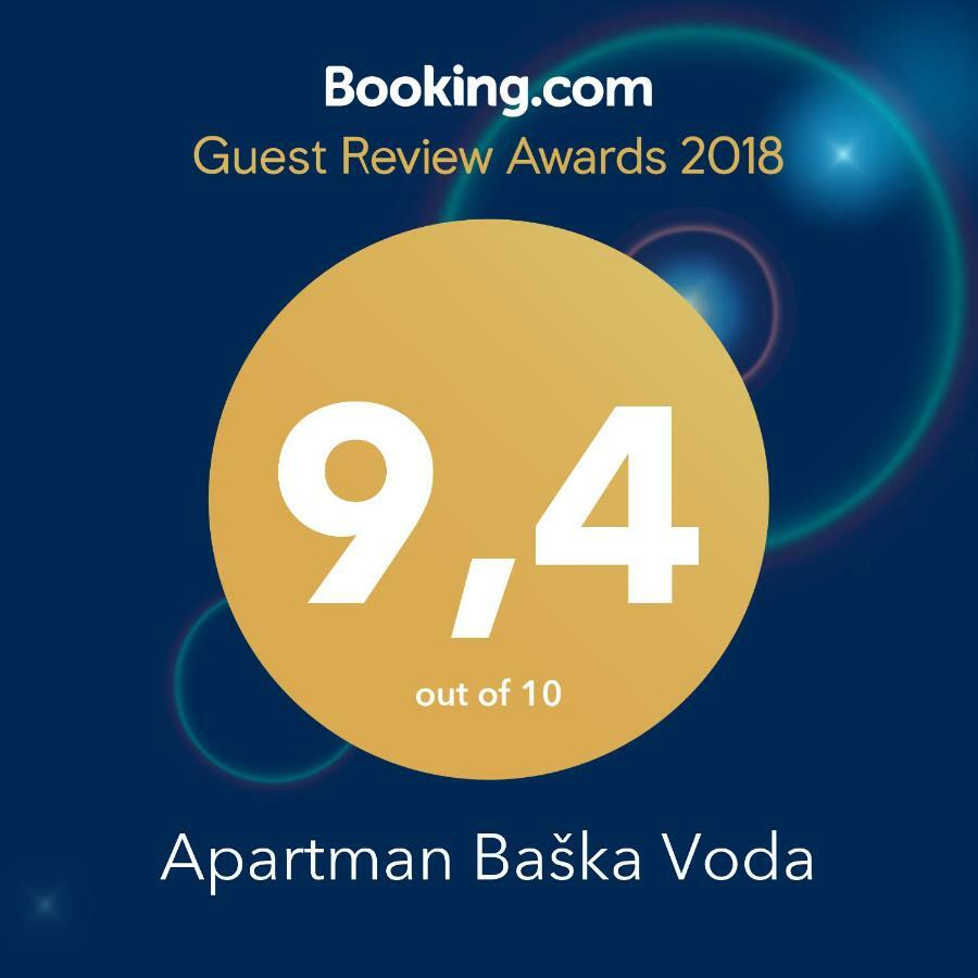 Apartman Baška Voda Eksteriør bilde